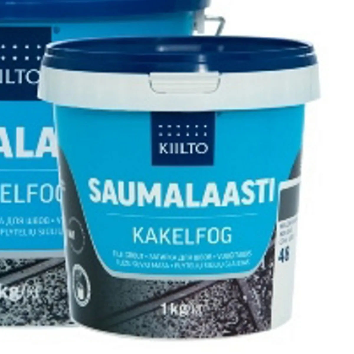 Kiilto Kakelfog Svart 1kg | Övrigt