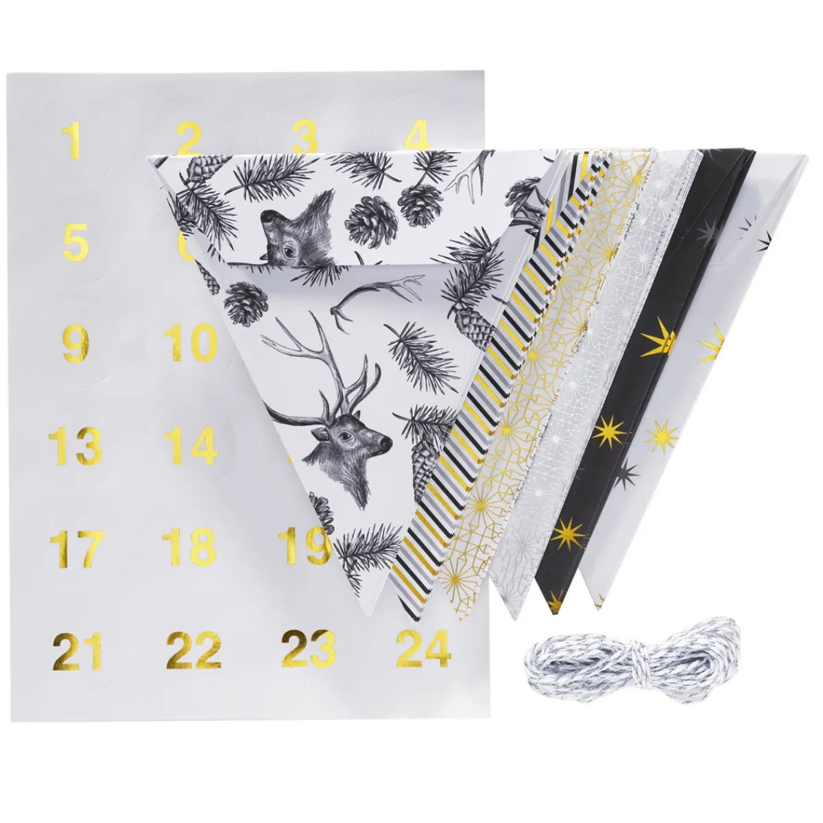 Panduro Design Kalenderpaket med 24 strutar