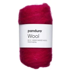Nepal Wool Kardad ull 50 g fuchsia | Ull