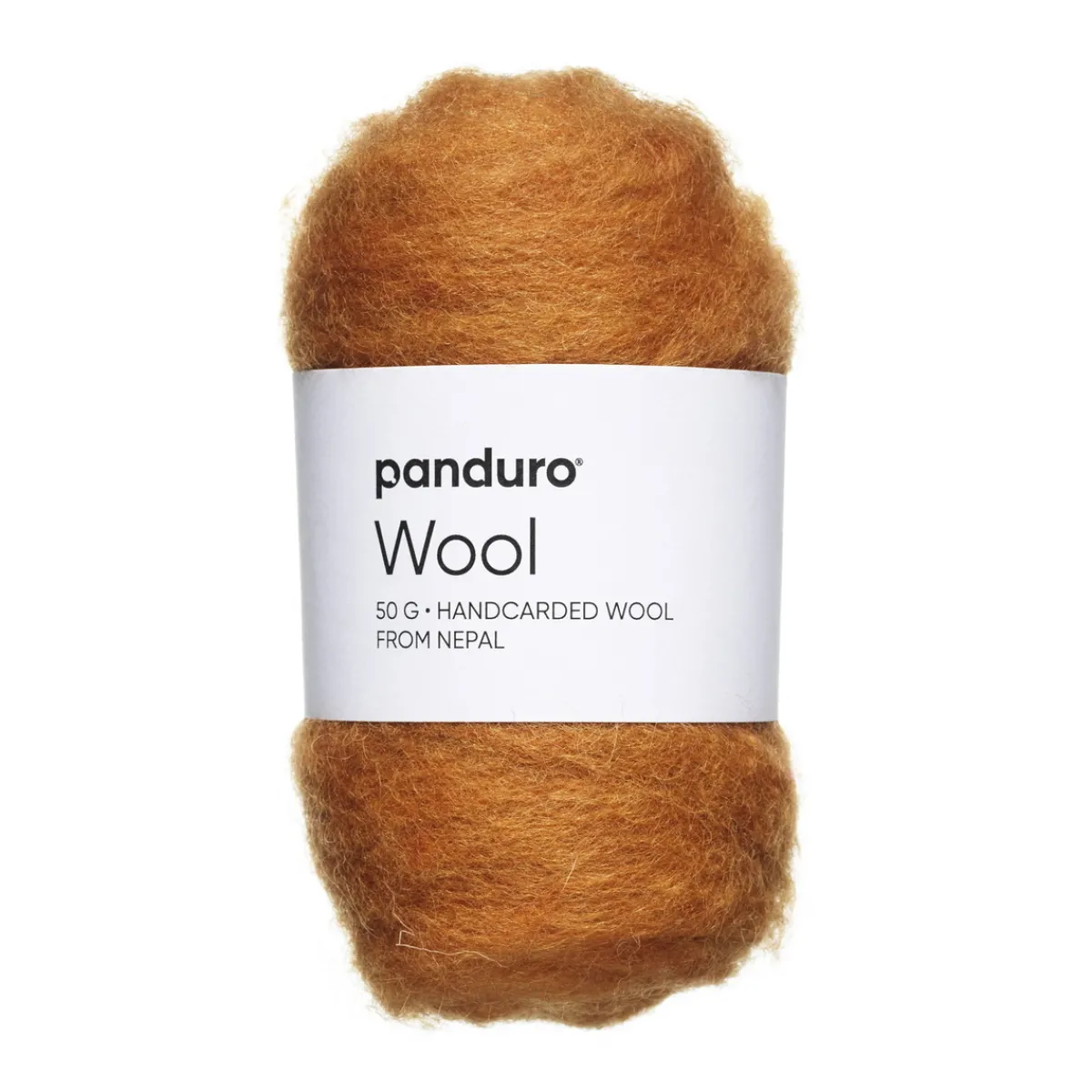 Nepal Wool Kardad ull 50 g kamelbrun | Ull