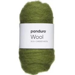 Nepal Wool Kardad ull 50 g skogsgrön | Ull