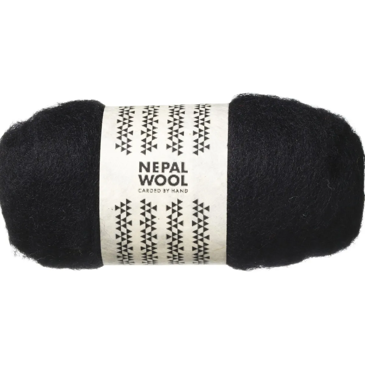 Nepal Wool Kardad ull 50 g svart | Ull