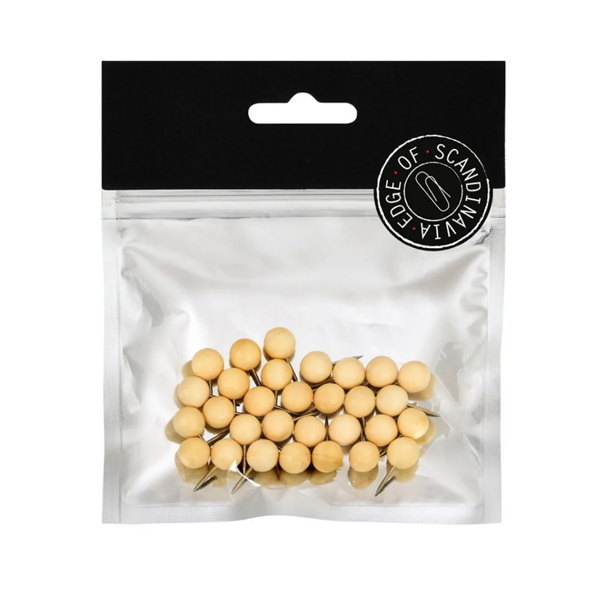 Oklassificerat Kartnålar Trä 20mm 30p | Gem & Klämmor