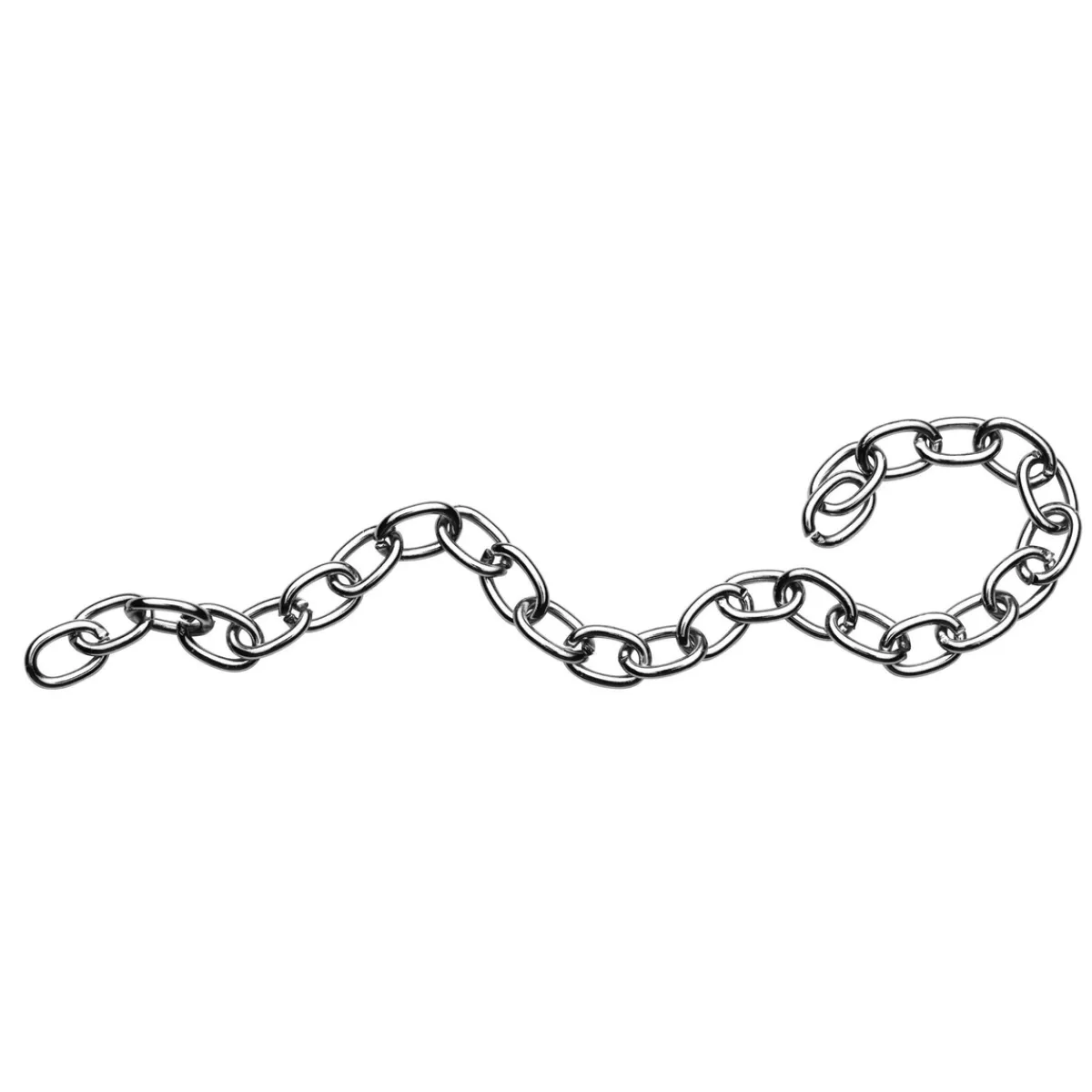 Panduro Jewellery Kedja 5 mm 1 m silverfärg