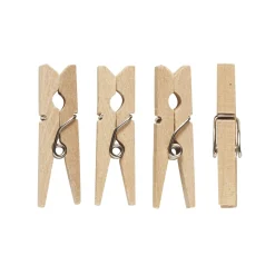 Panduro Hobby Klädnypor natur 30 mm 48 st