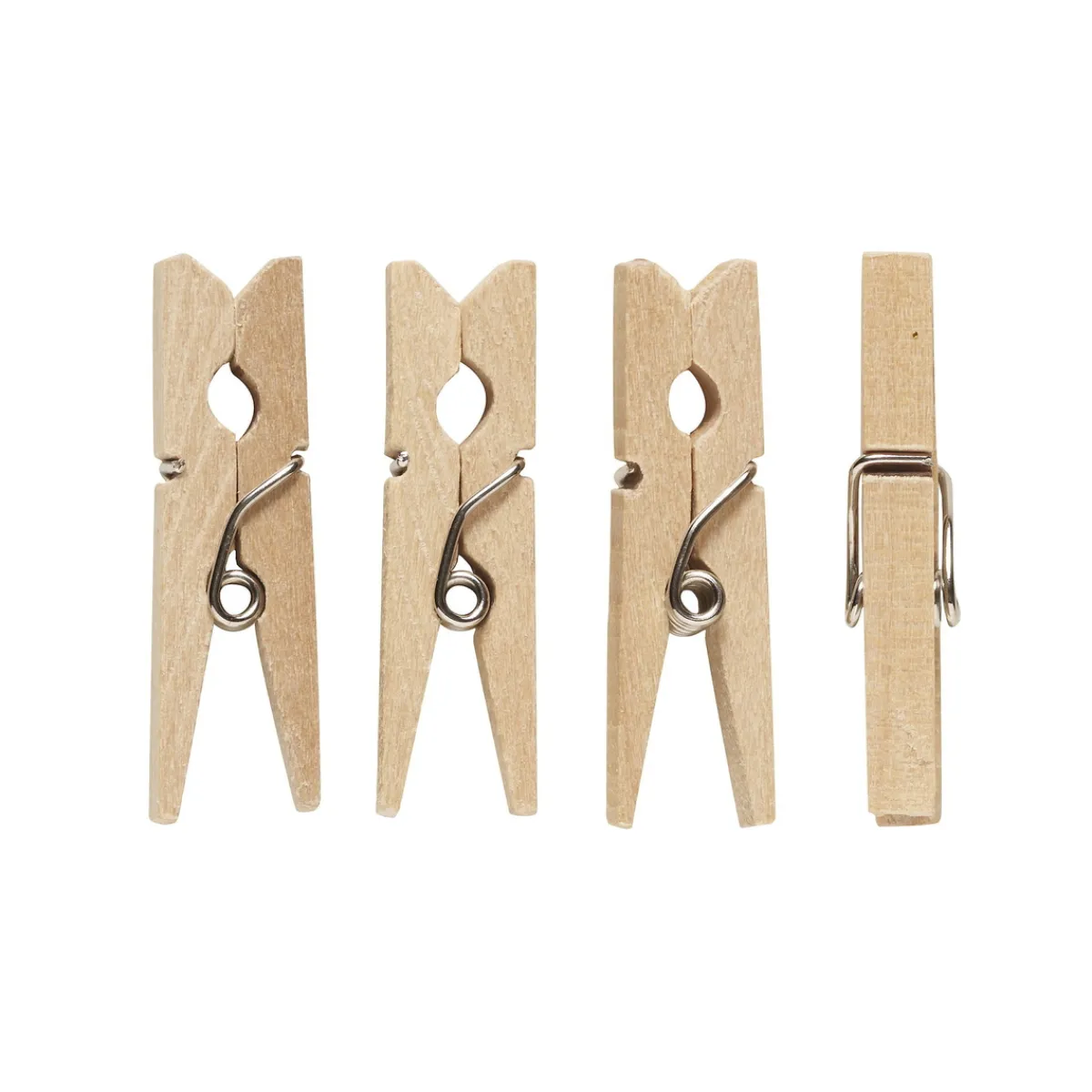 Panduro Hobby Klädnypor natur 30 mm 48 st