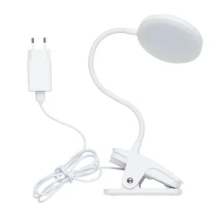 Panduro Hobby Klämlampa med LED-ljus och tre olika ljusinställningar, Ø10 cm lamphuvud | Övriga Textilredskap