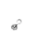 Panduro Jewellery Knutgömma 10 st silverfärg | Klämmor & Knutgömmor