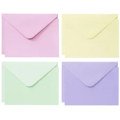 Panduro Hobby Kortkit med 30 st. pastellfärgade kort & kuvert – 127×177 mm / 184×133 mm | Kortsatser