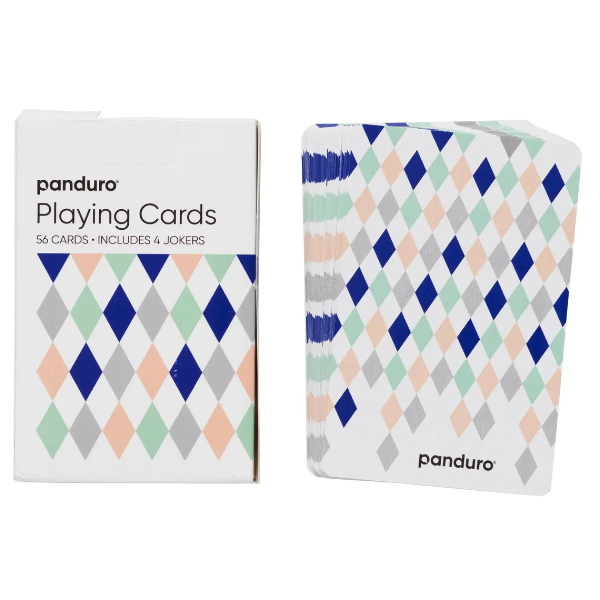 Barn Panduro Hobby Kortlek Panduro, 2-pack kortlekar i klassiskt utförande med 52 kort + 4 jokrar