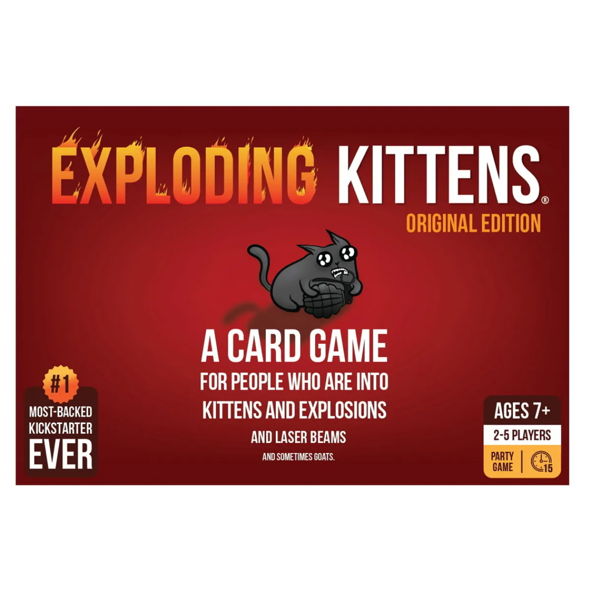 Barn Oklassificerat Kortspel Exploding Kittens Nordic (SE, NO, DK, FI) – aaaah, exploderande kattungar!