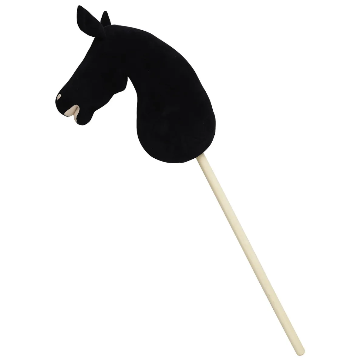 Barn Panduro Design Käpphäst Friser – odekorerad häst med träpinne, längd 85 cm