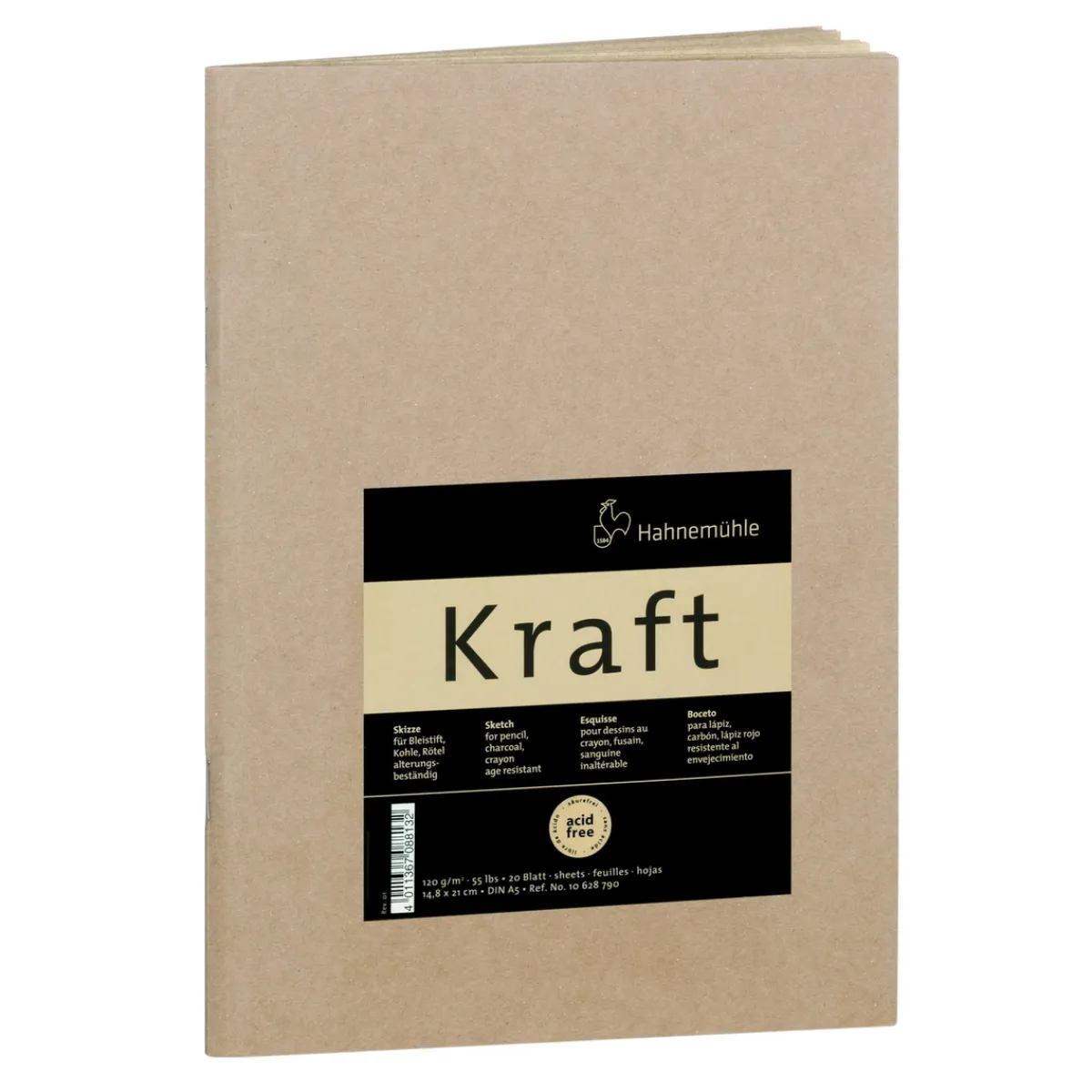 Hahnemühle Kraft skisshäfte natur A5