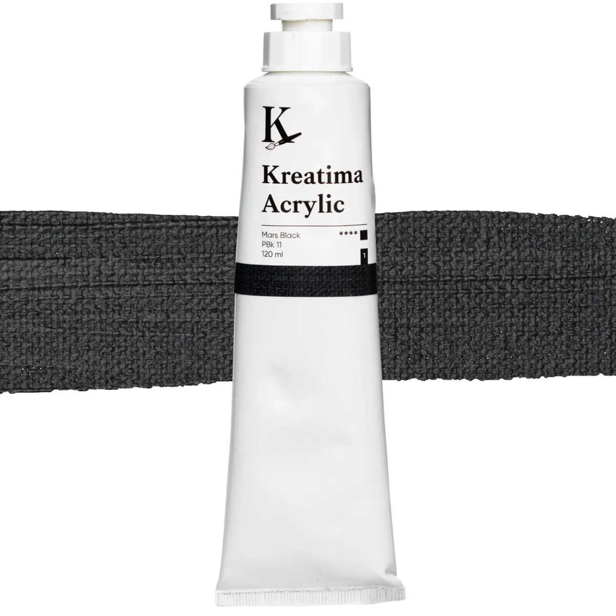 Kreatima Acrylic akrylfärg 120 ml – Mars Black PBk 11