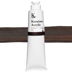 Kreatima Acrylic akrylfärg 120 ml – Burnt Umber PBr 7 | Akrylfärger