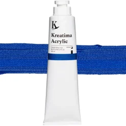 Kreatima Acrylic akrylfärg 120 ml – Cobalt Blue Hue PB 15:3 PW 6 PV 23 | Akrylfärger