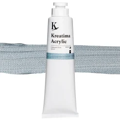 Kreatima Acrylic akrylfärg 120 ml – Iridescent Silver UV | Akrylfärger