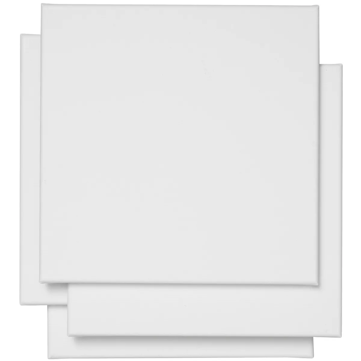 Kreatima canvas – 30×30 cm 4-pack – vita