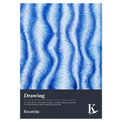 Kreatima Drawing ritblock A4 (210×297 mm), 30 ark, 170 g/m² | Block