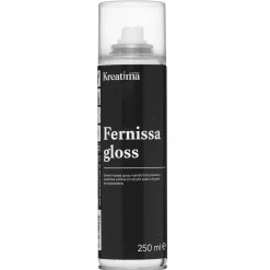 Kreatima Fernissa spray 250 ml, blank skyddslack för olje- och akrylfärg | Speciallack