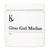 Kreatima Gloss Gel Medium, blankt gelbaserat medium för akrylfärg, 250 ml