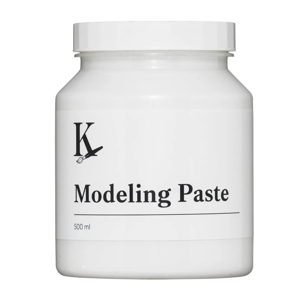 Kreatima Modeling Paste, modelleringspasta för akrylfärg, 500 ml