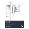 Kreatima Sketch skissblock A6 – 105×148 mm, 40 ark, 120g/m² | Block