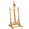 Kreatima Table Easle Pro, justerbart bordsstaffli av bokträ, 0–90°, 34×37