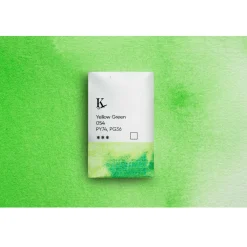 Kreatima Watercolour akvarellfärg 1/1 – Olive Green 056 PY3, PG36, PBr25