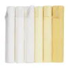 Panduro Hobby Kräppapper Ivory dreams, 6 rullar à 25×250 cm i ljusa färger | Crepepapper