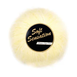 Lammy yarn Lammy Garn Soft Sensation 25g creme 16 | Akrylgarn
