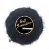 Lammy yarn Lammy Garn Soft Sensation 25g svart 1 | Akrylgarn