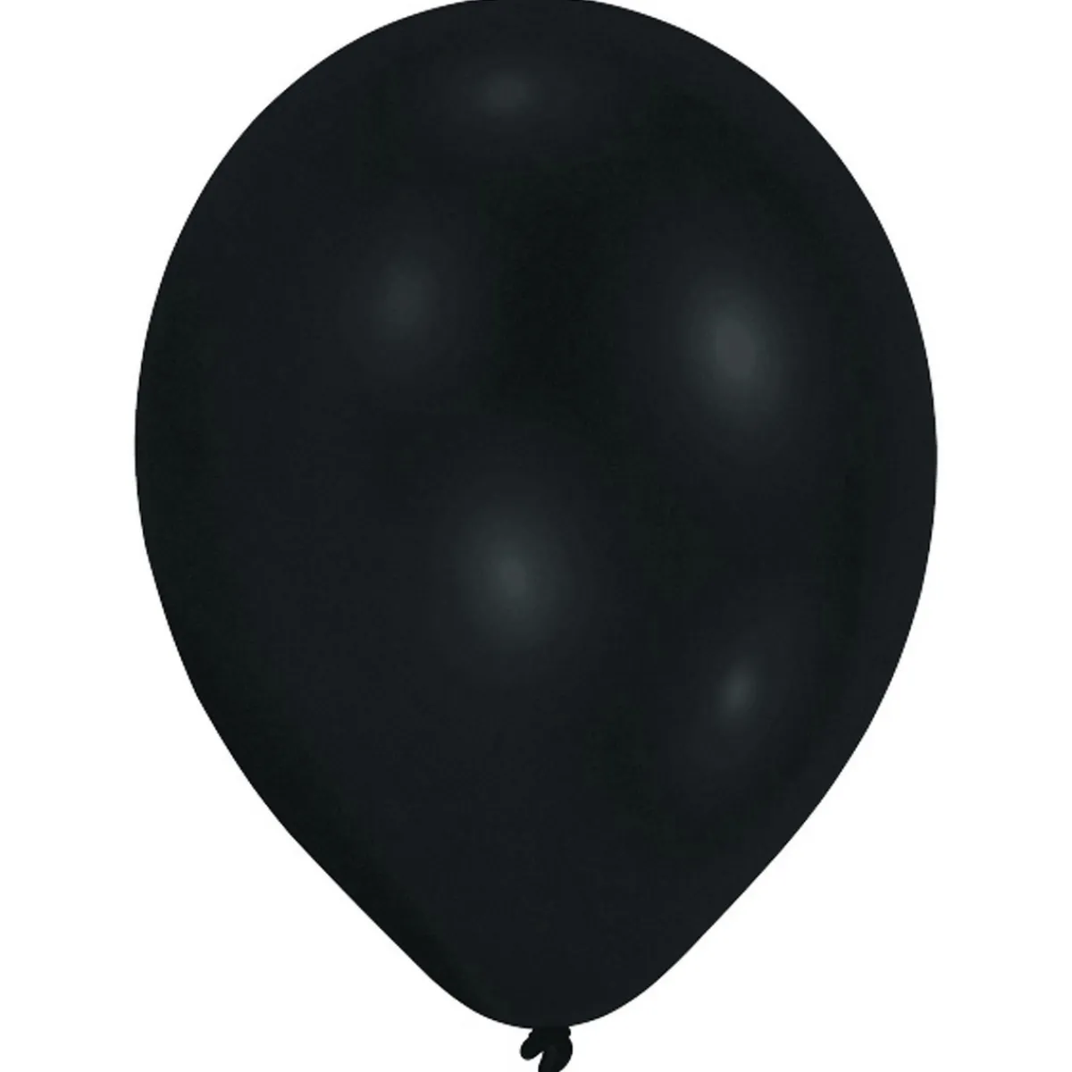 Amscan Latexballonger 10-pack Ø30 cm – svart | Barn Ballonger
