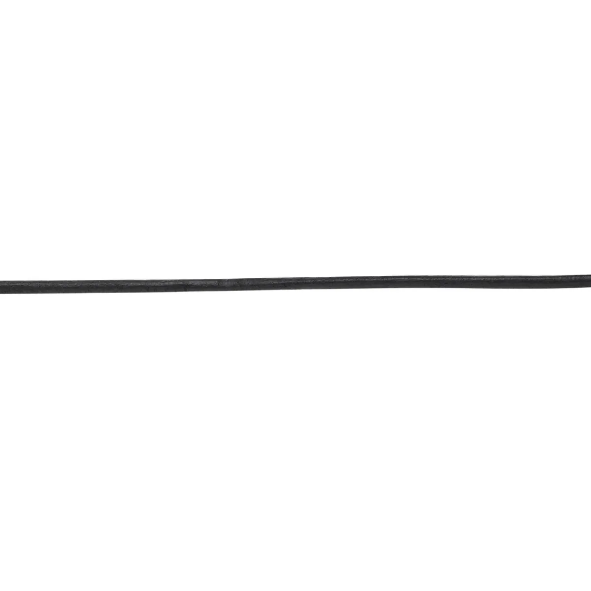 Panduro Jewellery Läderband runt 4 mm svart | Skinn- & Läderband
