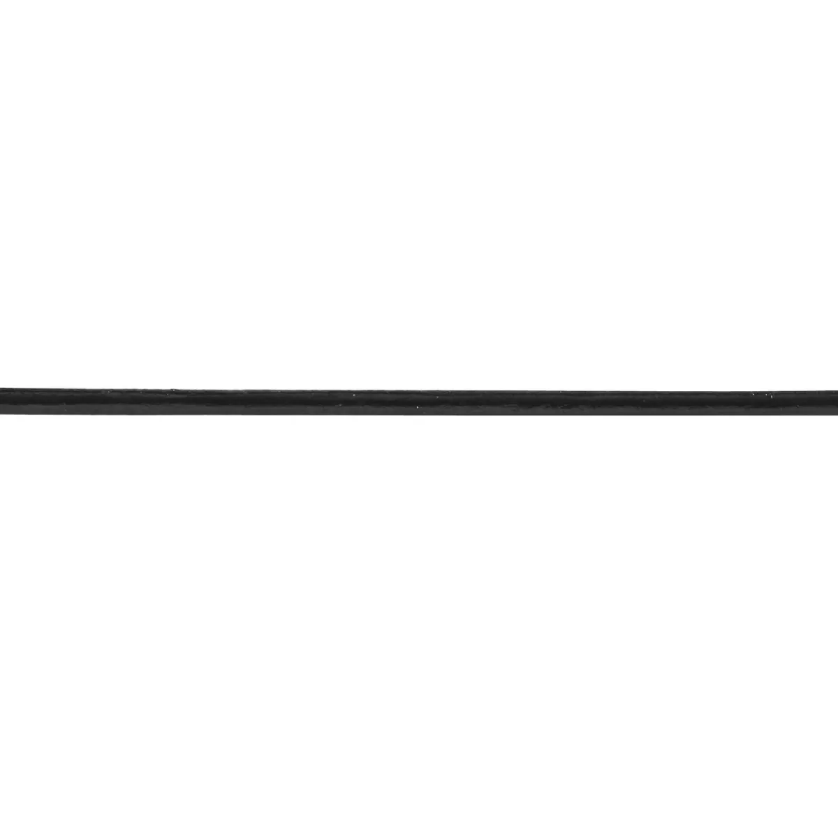 Panduro Jewellery Läderband svart 2 mm 2,5 m