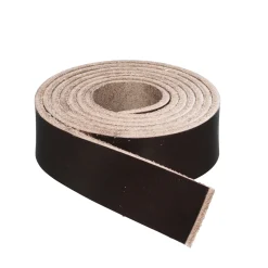 Panduro Hobby Läderrem 2 mm brun 20mm/100cm
