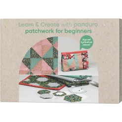 Panduro Hobby Learn & Create Patchwork for beginners – lär dig patchwork och quiltning