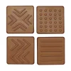 Panduro Hobby 4 lerstämplar för keramiklera & lufttorkande lera, 4 olika motiv à 6×6 cm | Verktyg & Tillbehör