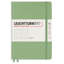LEUCHTTURM1917 Notebook A5 Dotted Sage – Hardcover