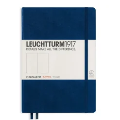 LEUCHTTURM1917 Notebook A5 Dotted Navy – Hardcover