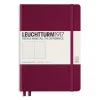 LEUCHTTURM1917 Notebook A5 Dotted Port Red – Hardcover | Notebooks