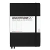 LEUCHTTURM1917 Notebook A5 Plain Black – Hardcover