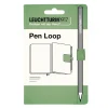 LEUCHTTURM1917 Pen Loop – grågrön självhäftande pennhållare till anteckningsböcker | Tillbehör & Refill