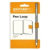 LEUCHTTURM1917 Pen Loop – gul självhäftande pennhållare till anteckningsböcker