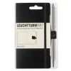LEUCHTTURM1917 Pen Loop – svart självhäftande pennhållare till anteckningsböcker