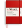 LEUCHTTURM1917 Ruled Notebook A5 Cherry – Softcover