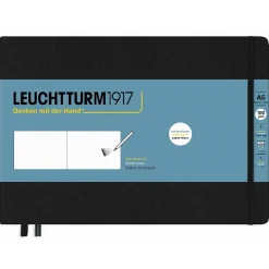 LEUCHTTURM1917 Sketchbook A5 Landscape Black