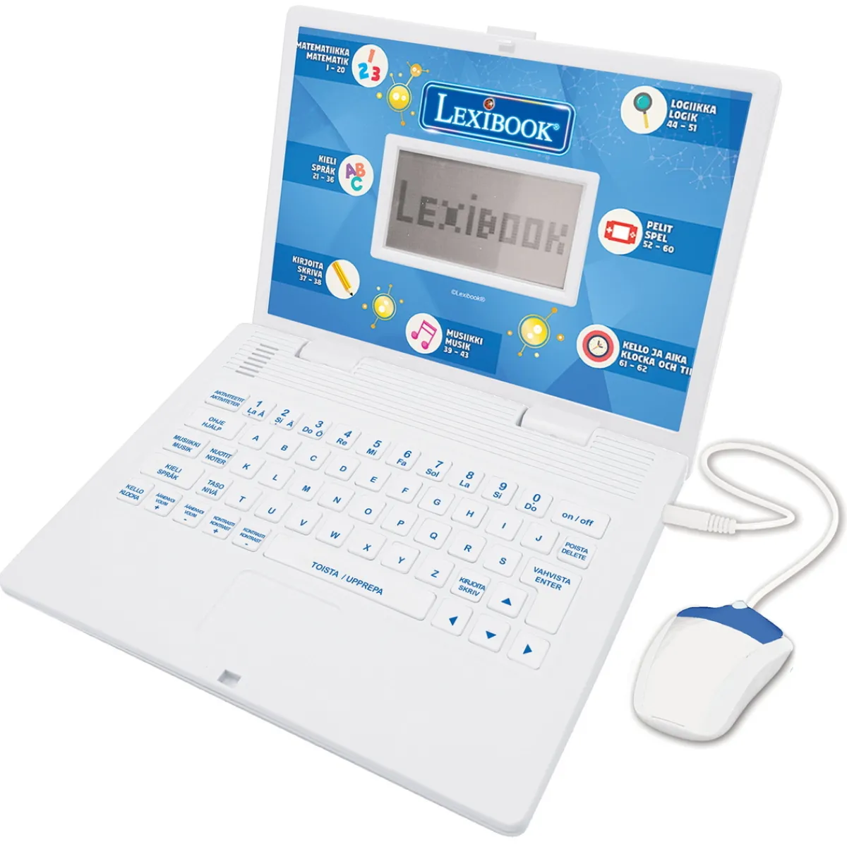 Oklassificerat Lexibook laptop SE / FI - rolig och lärorik, nästan som en riktig dator | Barn Teknik
