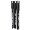 Panduro Limitless Limitless Marker Chrome Set – 3 kromfärgade pennor med Ø0,4 / 1 / 2,5 mm spets | Tuschpennor & Markers