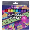 Panduro Limitless Limitless Markers Main Street Set 10 – akrylpennor i klassiska basfärger för alla tillfällen | Tuschpennor & Markers
